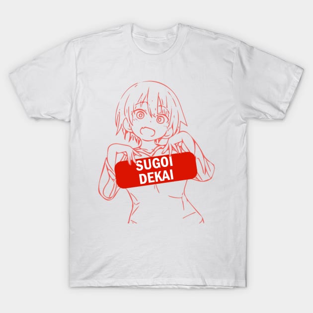 Sugoi Dekai Anime T-Shirt by BleizerShtorn